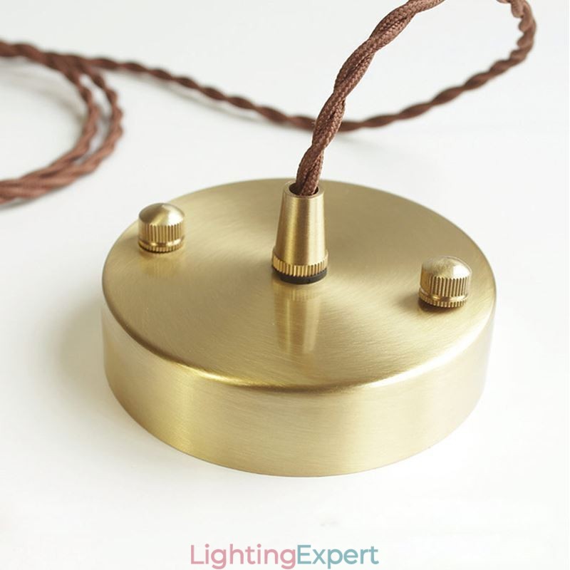 Rustic Ceiling Light Stained Glass Pendant Light