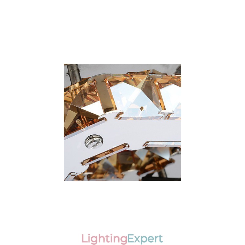 Modern Contemporary Electroplated Metal Flush Mount