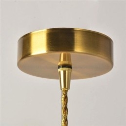 Jelly Jar Light Fixture Ribbed Glass Pendant Light