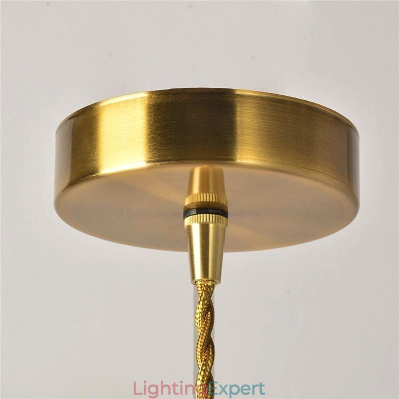 Jelly Jar Light Fixture Ribbed Glass Pendant Light