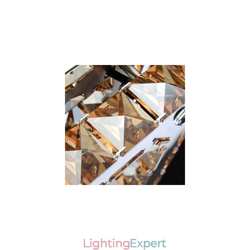 Modern Contemporary Electroplated Metal Flush Mount
