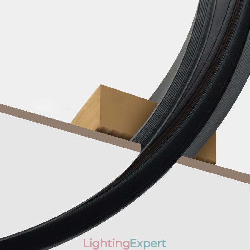 Recessed Track Lighting Rails Round Magnetic Aluminum Track Strips