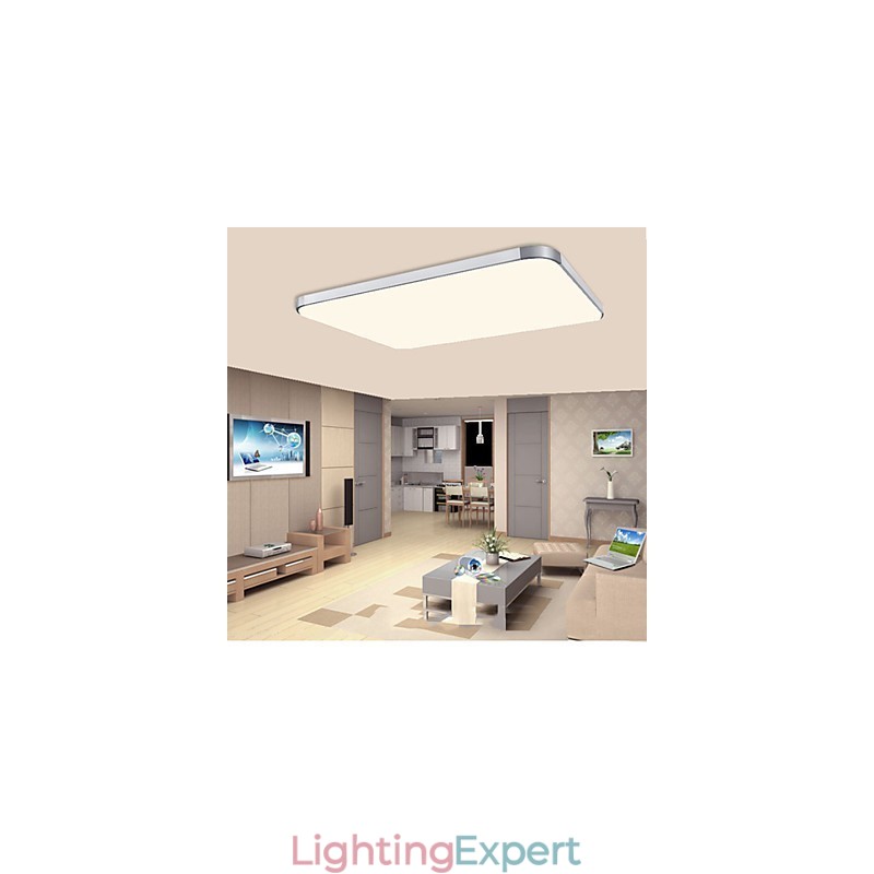Flush Mounte Light Modern Aluminum Sitting Lamp Rectangle Iphone 5 Shape with Light Ajustable