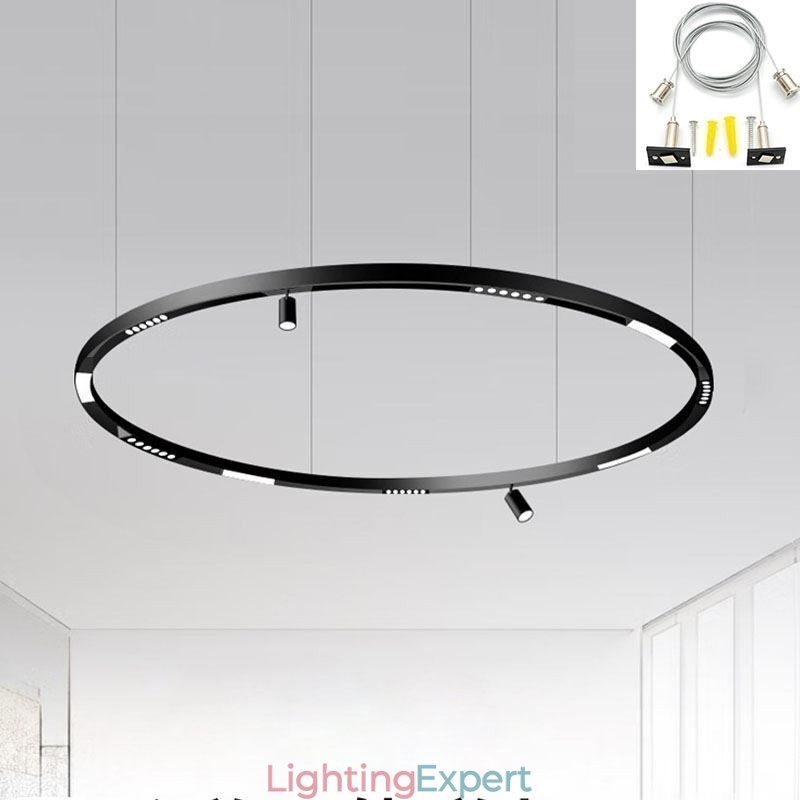 Recessed Track Lighting Rails Round Magnetic Aluminum Track Strips