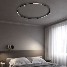Track Linear Light Magnetic Recessed Spotlight Floodlight