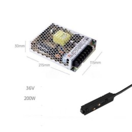 Track Light Driver 200W 36V Driver Power Supply With A Magnetic Track Power Connector