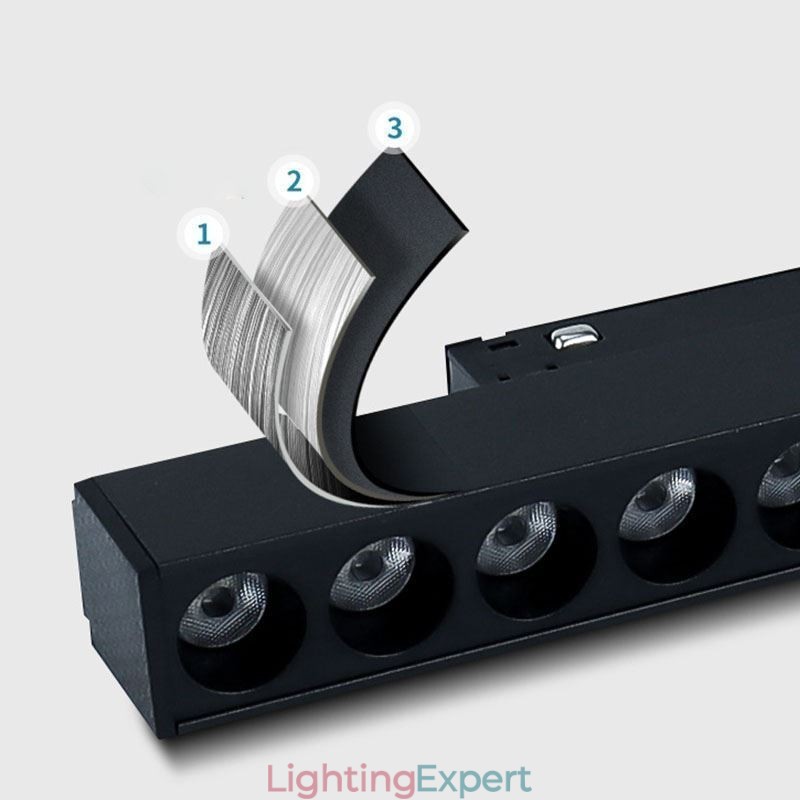 Recessed Track Grille Spotlight Strip Spotlight Magnetic Track Grille Spotlight 36V