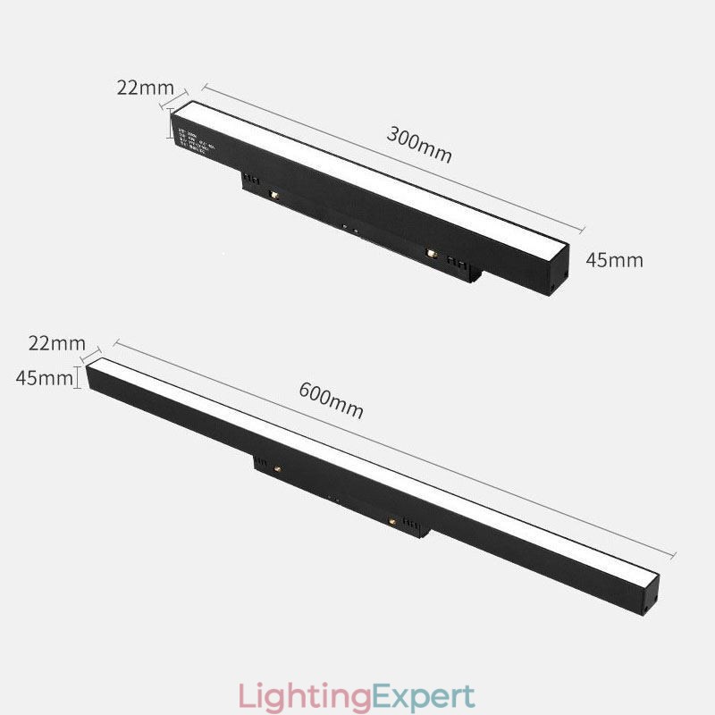 Track Linear Light Magnetic Recessed Spotlight Floodlight 36V