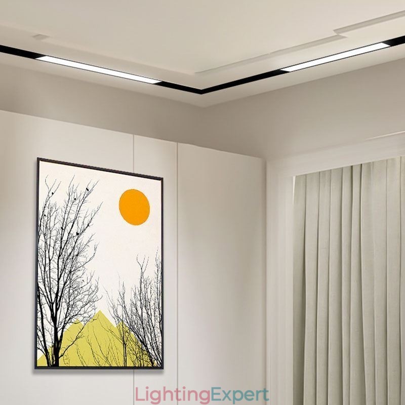 Track Linear Light Magnetic Recessed Spotlight Floodlight 36V