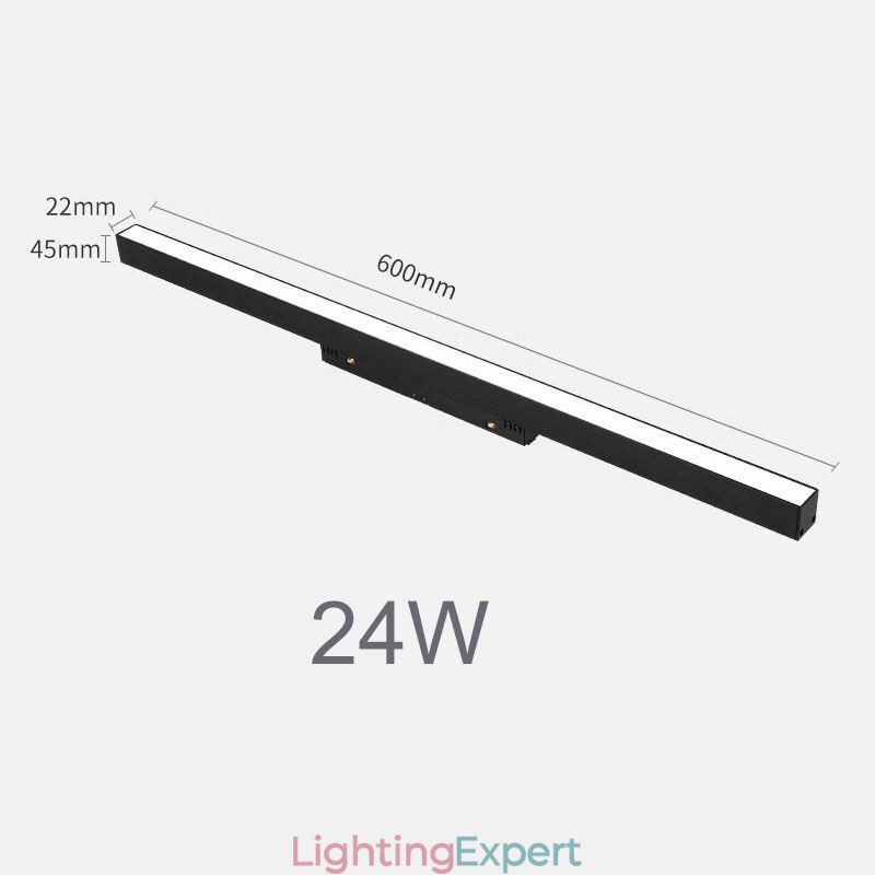 Track Linear Light Magnetic Recessed Spotlight Floodlight 36V