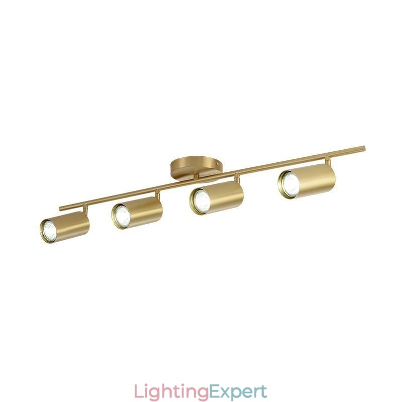Nordic Brass Flush Mount Ceiling Light