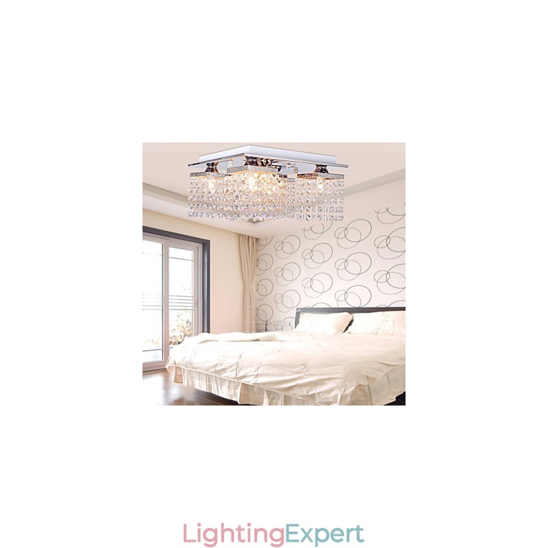 Ceiling Light Crystal Modern 5 Lights