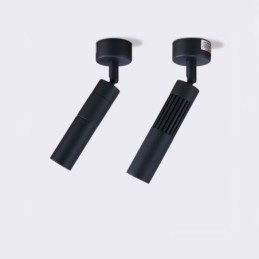 Rotatable COB Spotlight Black Ceiling Spotlight(Single Light)