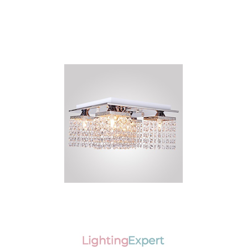 Ceiling Light Crystal Modern 5 Lights