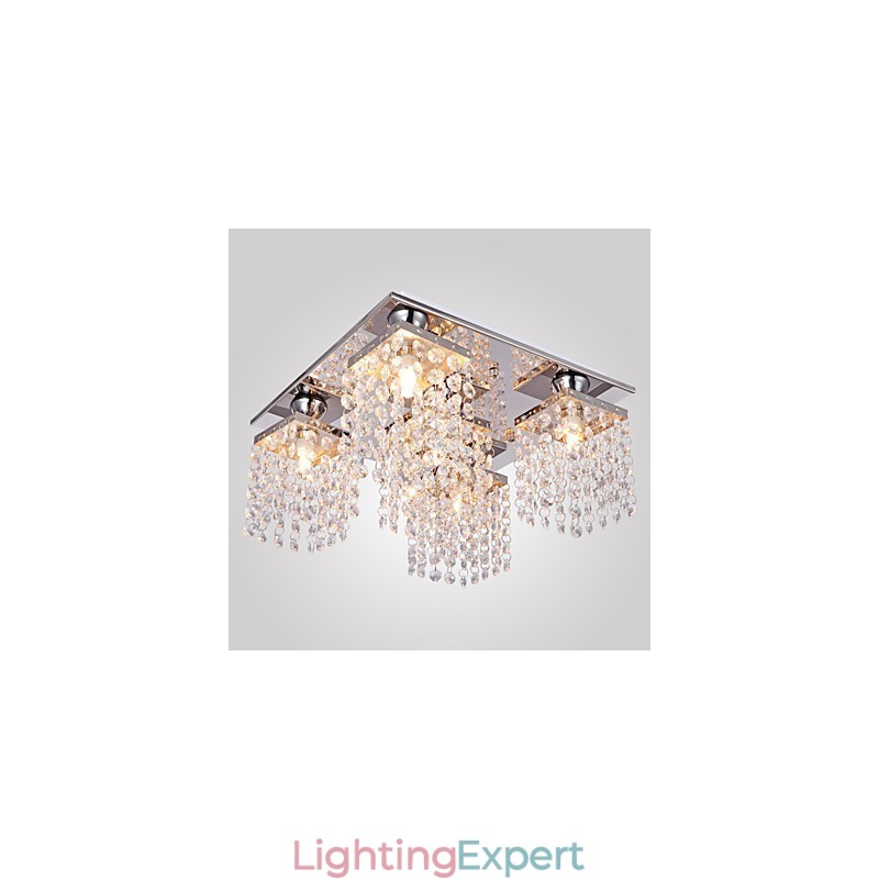 Ceiling Light Crystal Modern 5 Lights