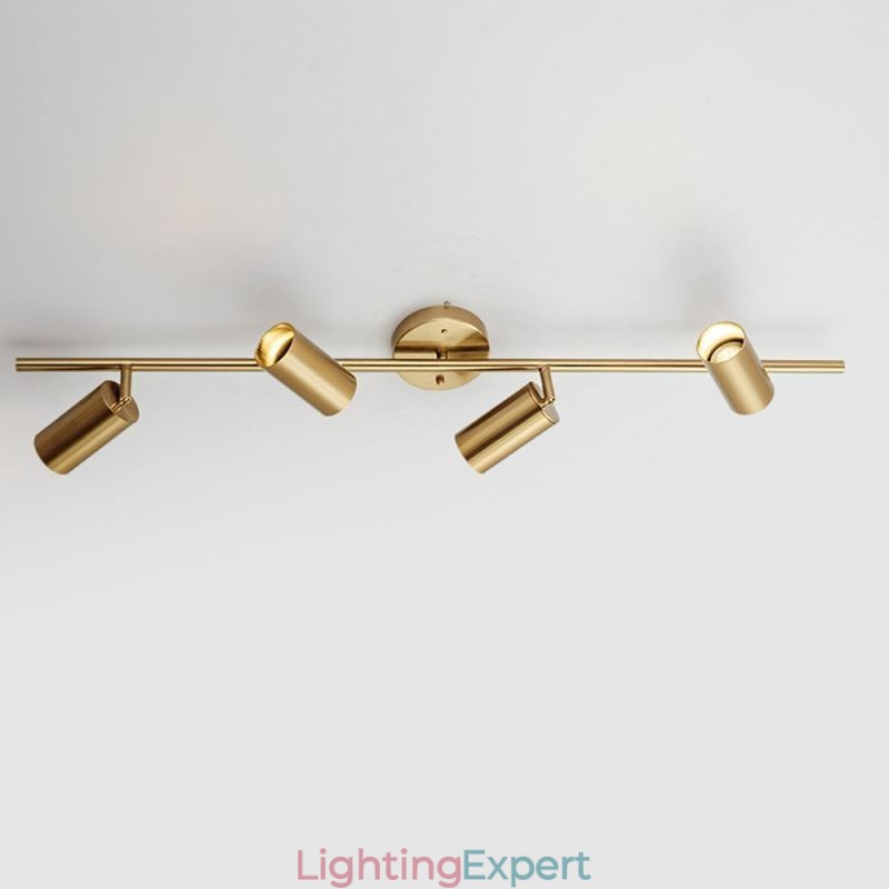 Modern Simple Spotlight Aluminum Ceiling Track Light