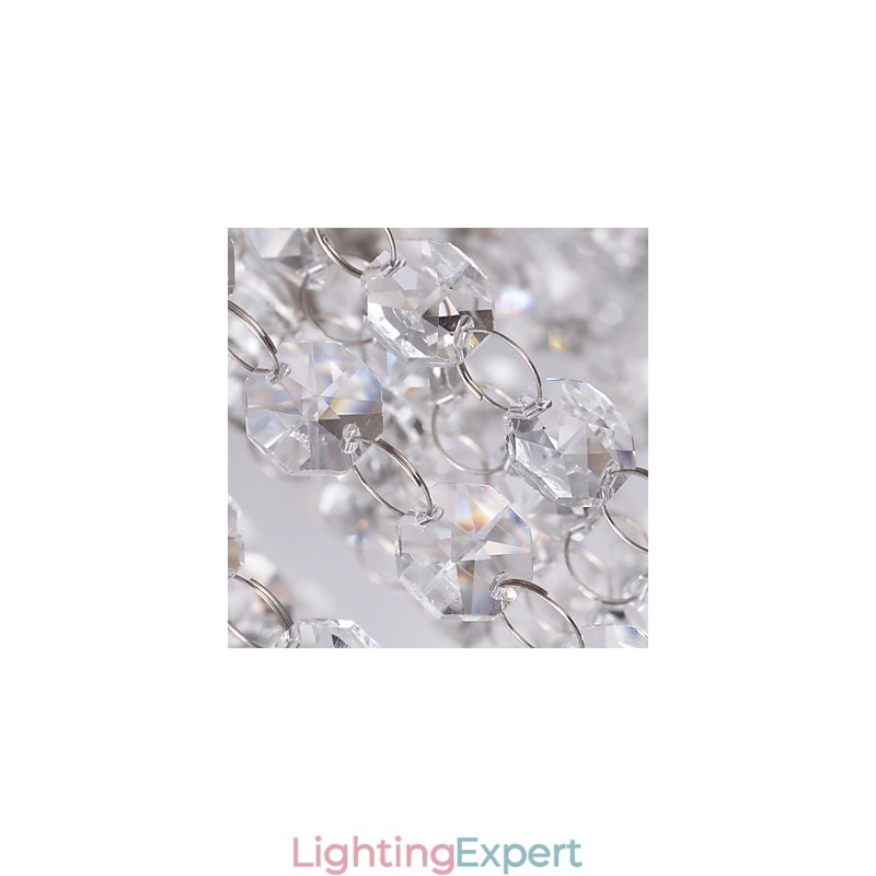 Ceiling Light Crystal Modern 5 Lights