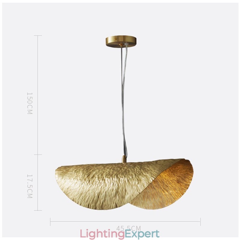 Pure Brass Traditional Classic Pendant Light Metal