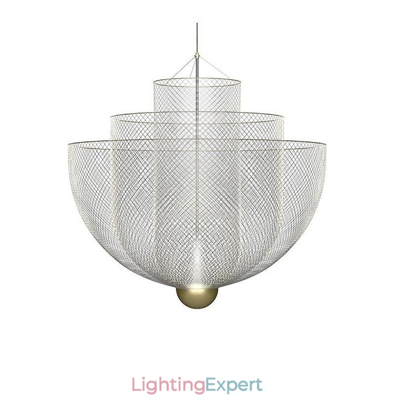 Nordic Grid Designer Creative and Unique Shape Art Decorative Pendant Light