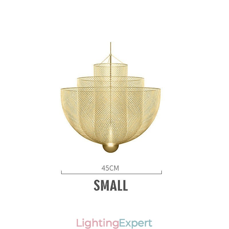 Nordic Grid Designer Creative and Unique Shape Art Decorative Pendant Light