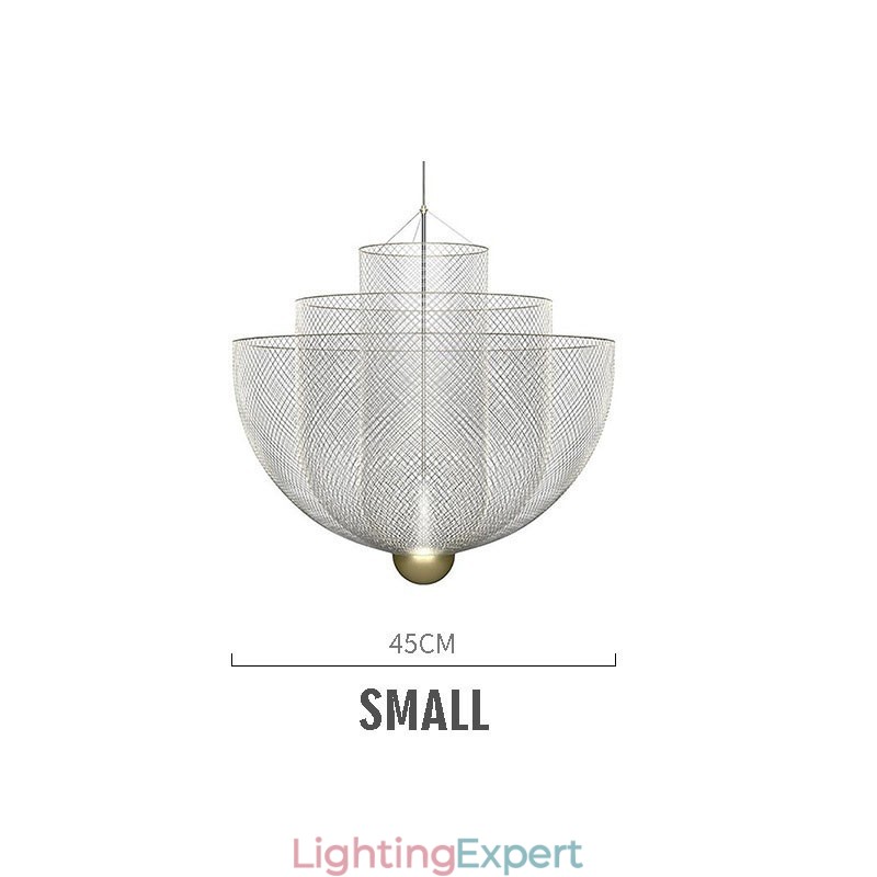 Nordic Grid Designer Creative and Unique Shape Art Decorative Pendant Light