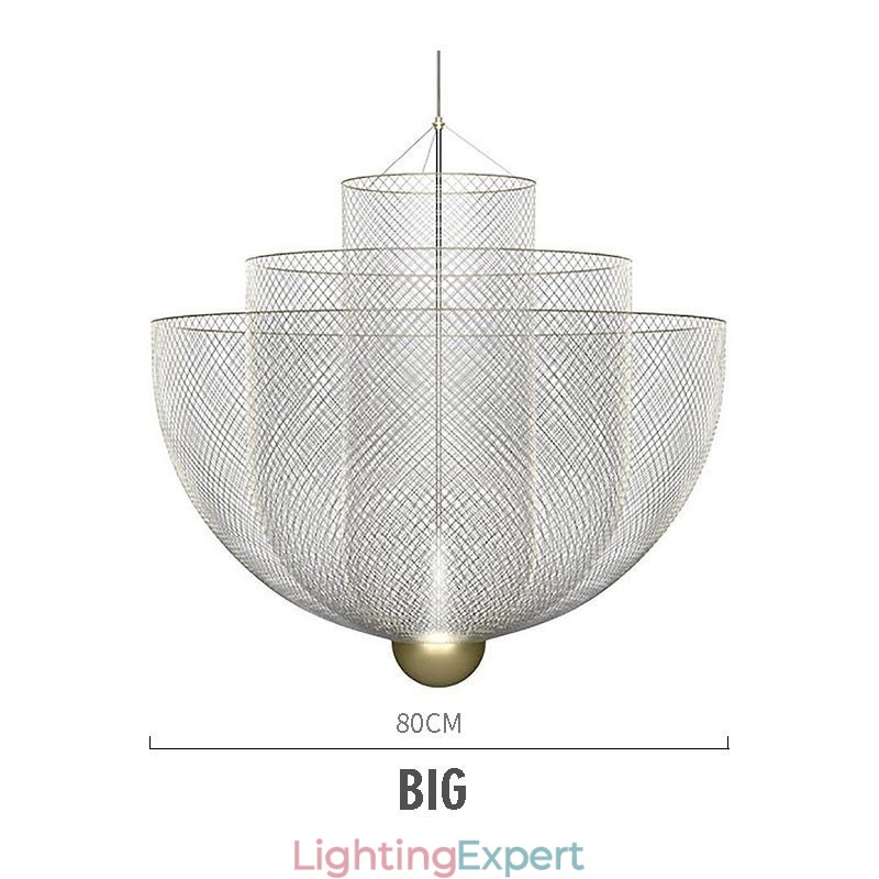 Nordic Grid Designer Creative and Unique Shape Art Decorative Pendant Light