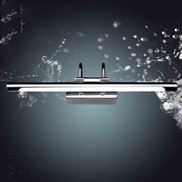 Stainless Steel Mirror Lights Acrylic Bathroom Wall Lamps Make up Lights Cold White Warm White (Size:57X13.5X15)