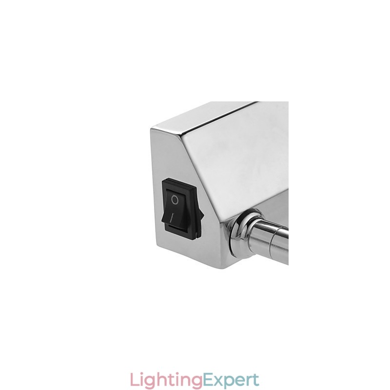Stainless Steel Mirror Lights Acrylic Bathroom Wall Lamps Make up Lights Cold White Warm White (Size:57X13.5X15)