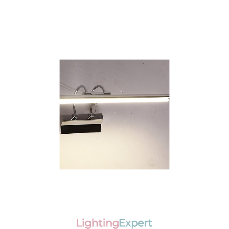 Stainless Steel Mirror Lights Acrylic Bathroom Wall Lamps Make up Lights Cold White Warm White (Size:57X13.5X15)