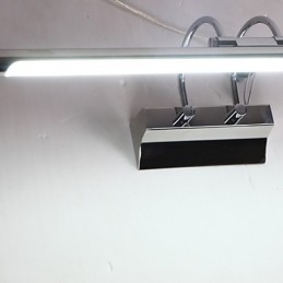 Stainless Steel Mirror Lights Acrylic Bathroom Wall Lamps Make up Lights Cold White Warm White (Size:57X13.5X15)