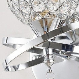 Crystal Wall Sconces Modern Contemporary Metal