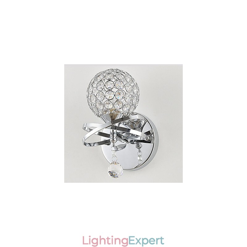 Crystal Wall Sconces Modern Contemporary Metal