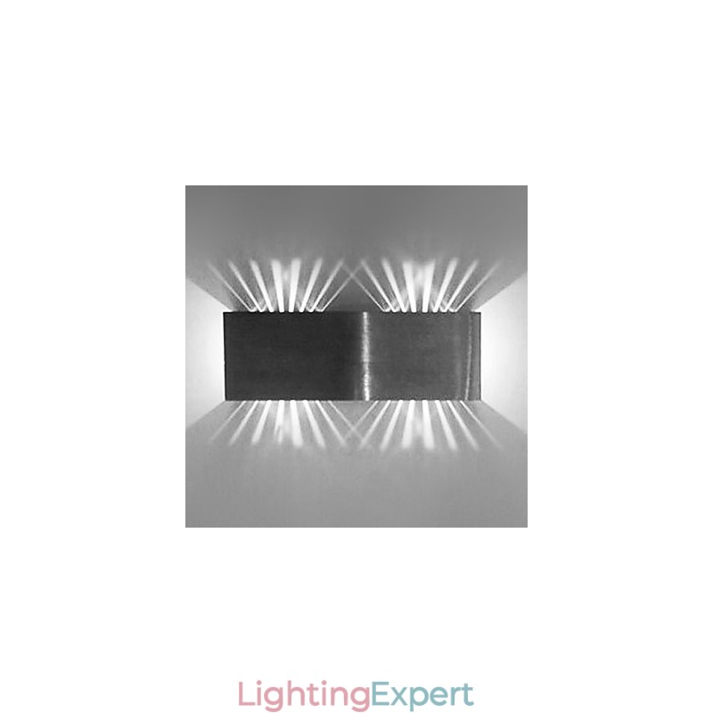 Modern Wall Light with Scattering Light Design 2 Cubic Shades