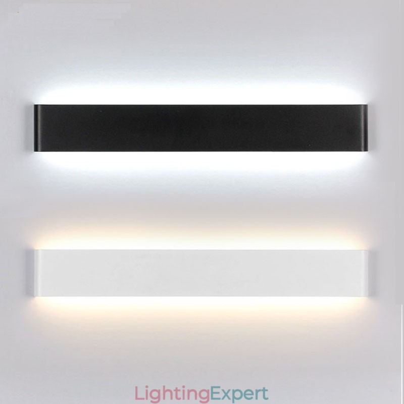 Long Modern Contemporary Wall Lamps & Sconces For Indoor Metal Wall Light IP 44 for Bathroom Bedroom Living Room