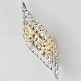 Crystal Wall Light Modern Incision Electroplate Tempering