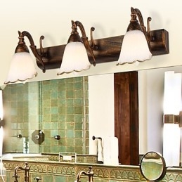 Wall Sconces Bathroom Lighting Reading Wall Lights Mini Style Rustic Lodge Metal