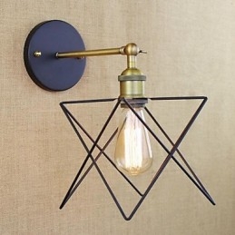 American Bedroom Adornment Wall Lamp Wrought Iron Stair Lamp Corridor Corridor Process