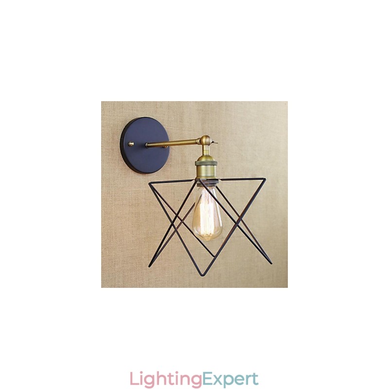 American Bedroom Adornment Wall Lamp Wrought Iron Stair Lamp Corridor Corridor Process