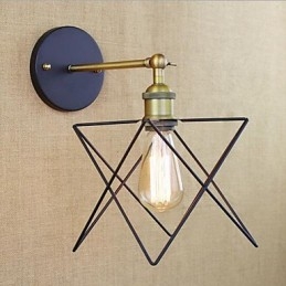 American Bedroom Adornment Wall Lamp Wrought Iron Stair Lamp Corridor Corridor Process