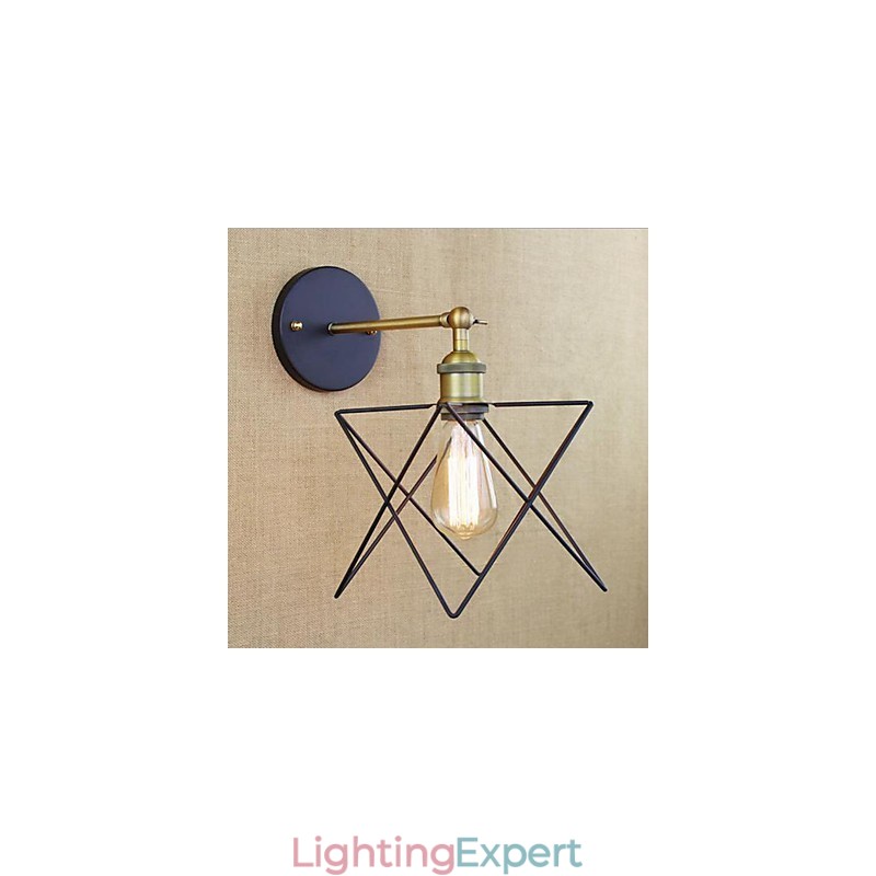 American Bedroom Adornment Wall Lamp Wrought Iron Stair Lamp Corridor Corridor Process