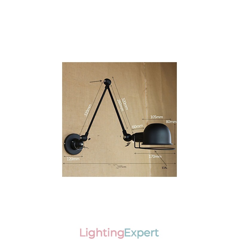 Wall Sconces Bathroom Lighting Outdoor Wall Lights Reading Wall Lights Modern Contemporary Metal