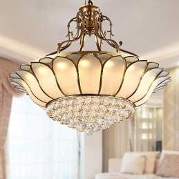 Traditional Classic Rustic Lodge Brass Metal Flush Mount