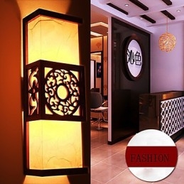Archaize Corridor Corridor Classical Sheepskin Wall Lamp Light