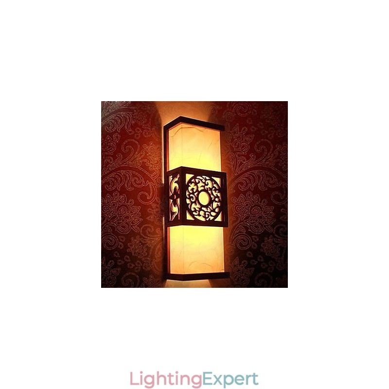 Archaize Corridor Corridor Classical Sheepskin Wall Lamp Light