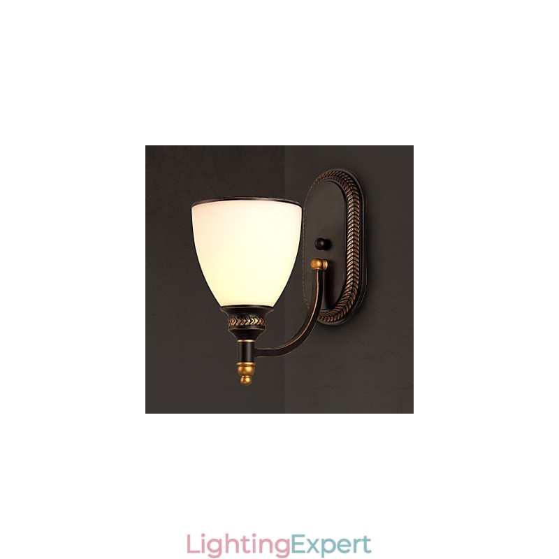 The Nordic Country Glass Wall Lamp Lights