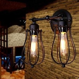 Township Double Grapefruit Wall Lamp