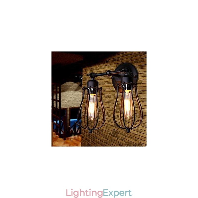 Township Double Grapefruit Wall Lamp