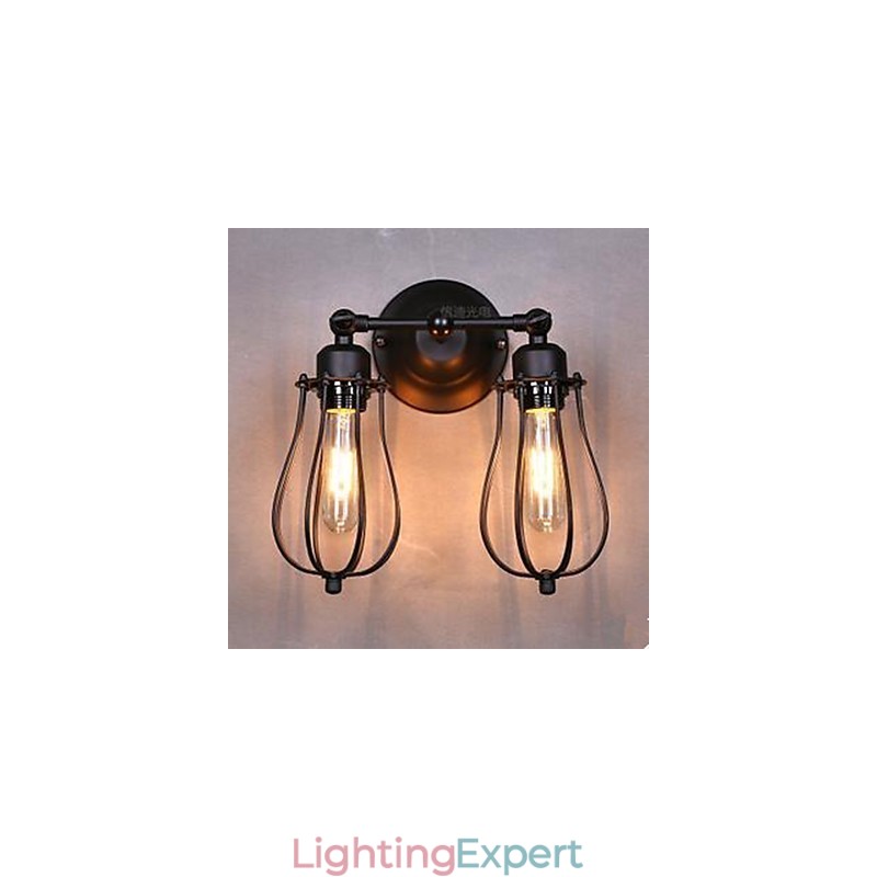Township Double Grapefruit Wall Lamp