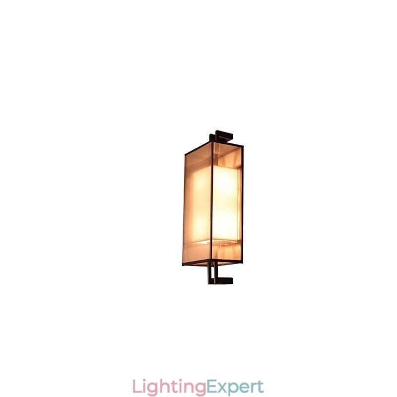 Retro Rustic Nordic Glass Wall Lamp Bedroom Bedside Wall Sconce Vintage Industrial Wall Light Fixtures