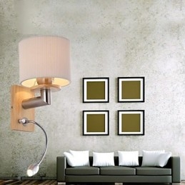 Wall Lamp One Light with Reading Light